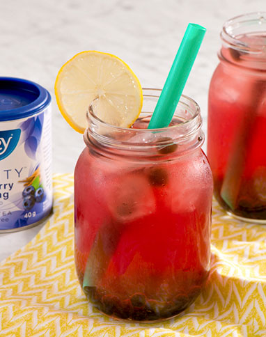 Blueberry Ginseng Bubble Tea Recipe