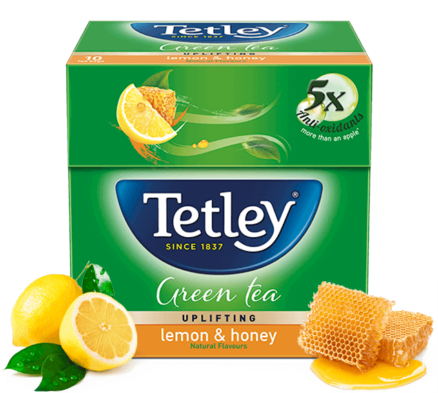 tetley green tea with