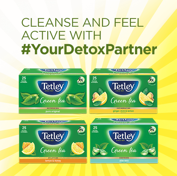 Tetley Tea – Your Detox Partner